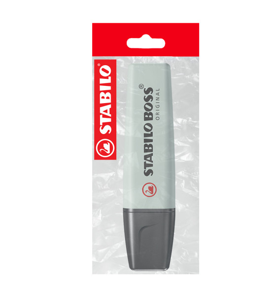 Resaltador, Boss, Punta Biselada 2.0-5.0 mm, Colores de Naturaleza, Verde Tierra, Pack x 1 Und.